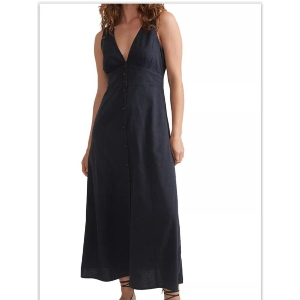 NWT The Drop Blanca V Neck maxi Dress XL